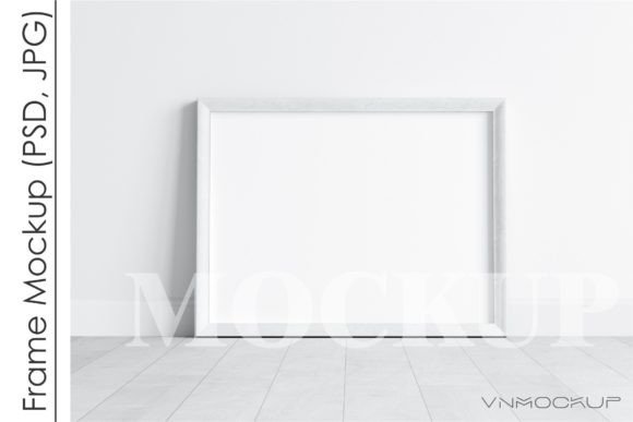 Download Horizontal Frame Mockup 4x3 Ratio - Frame mockup Collection