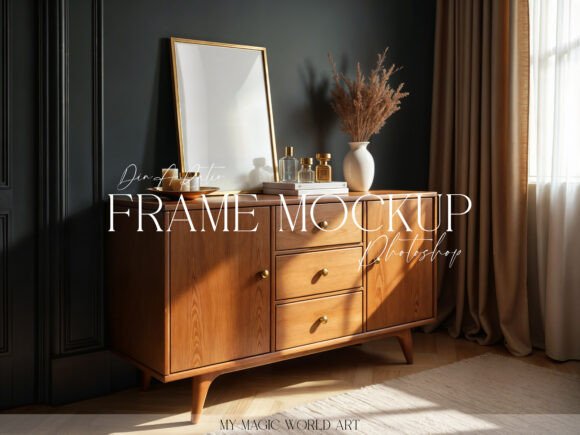 Download PSD Frame Mockup Modern Interior Room - Frame mockup Collection