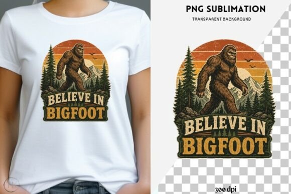 Download Big Foot Png Design for T-shirts - Premium Bundle